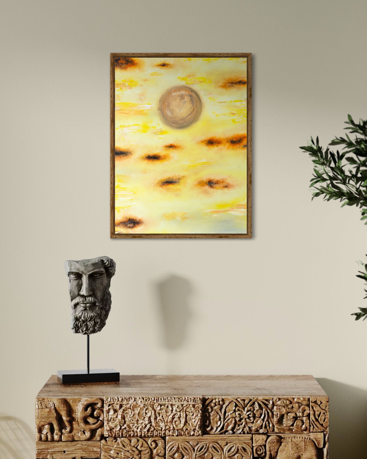 Haze - Original Acrylic & Oil Painting