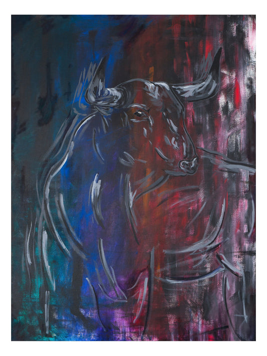 Ferdinand unsigned art print on 12 × 16 inch paper with a white border, unframed